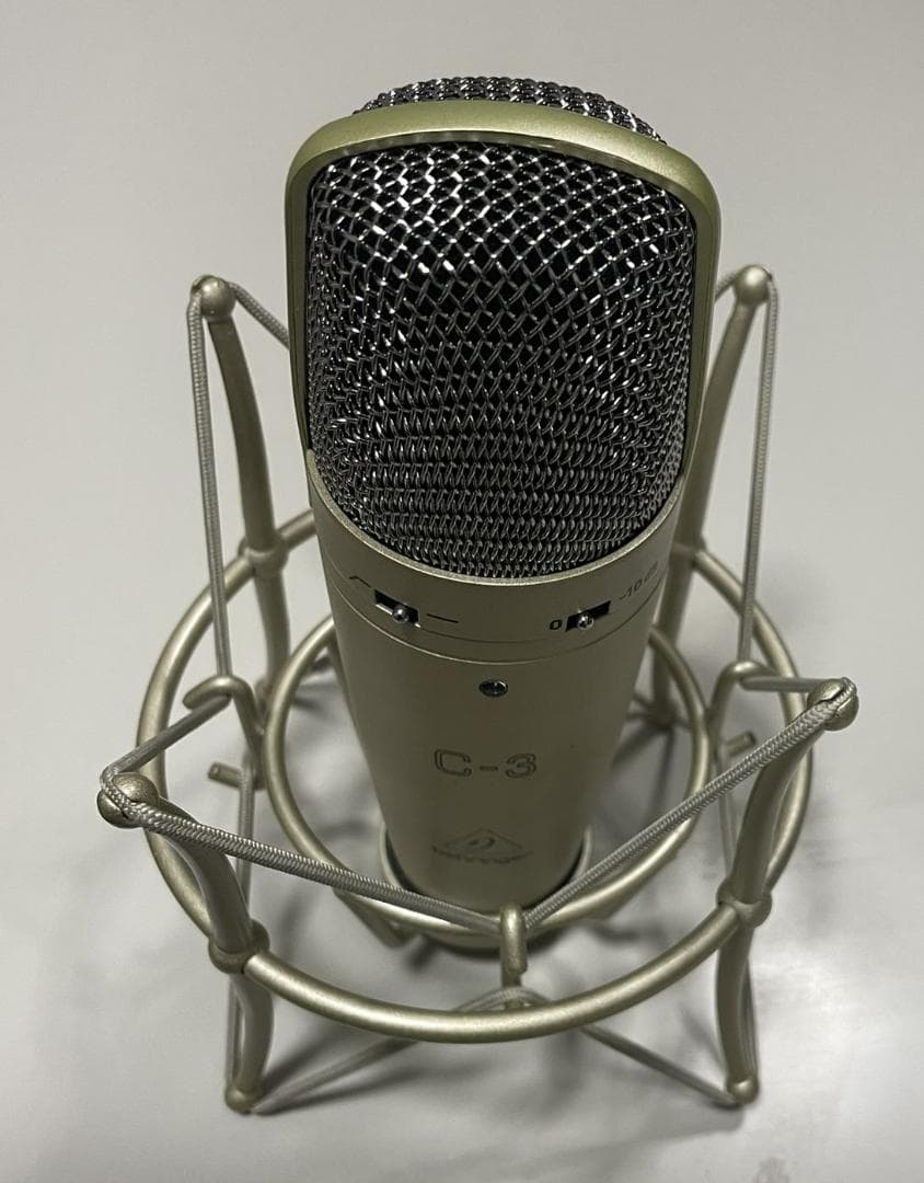 Behringer C-3＋コンデンサーマイクマウント＋風防　3点セット