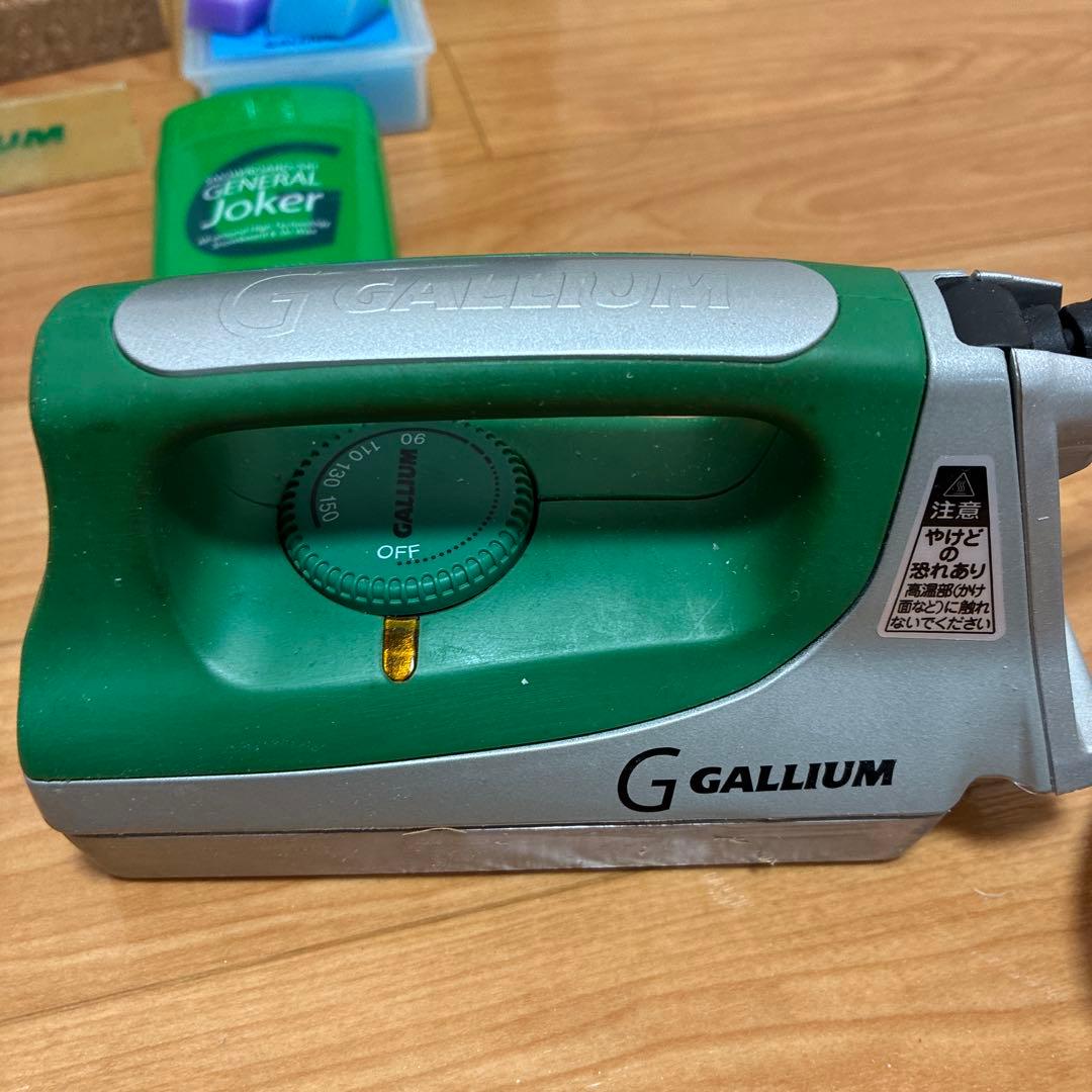 GALLIUM スノーボード ワックスアイロンセット Unionケース付き