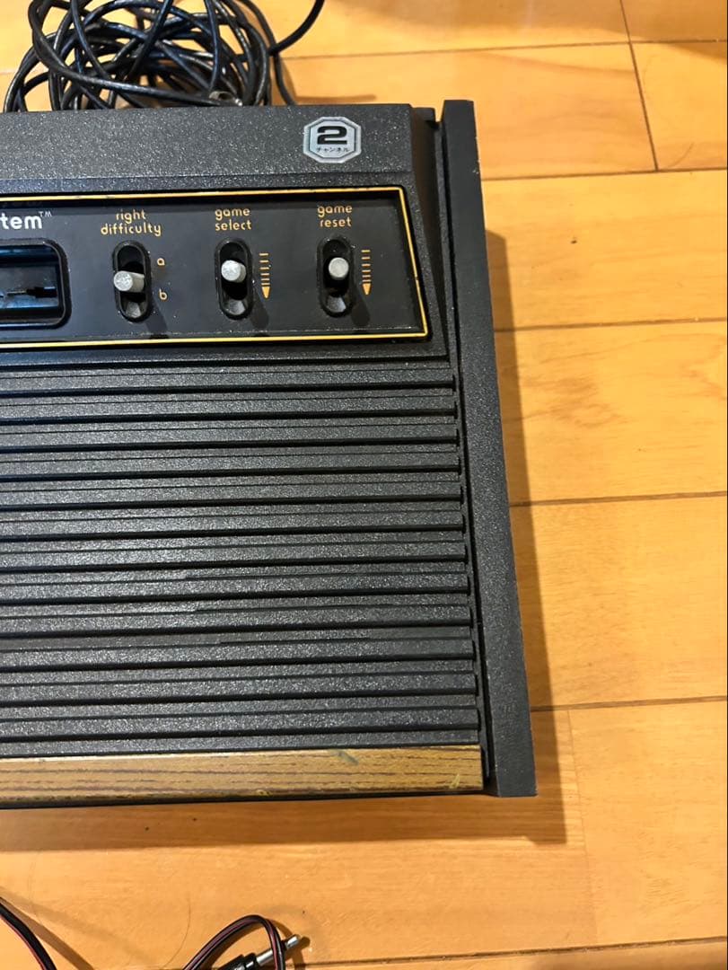 Atari 2600 初期型 木目モデル 本体 レトロゲーム ヴィンテージ