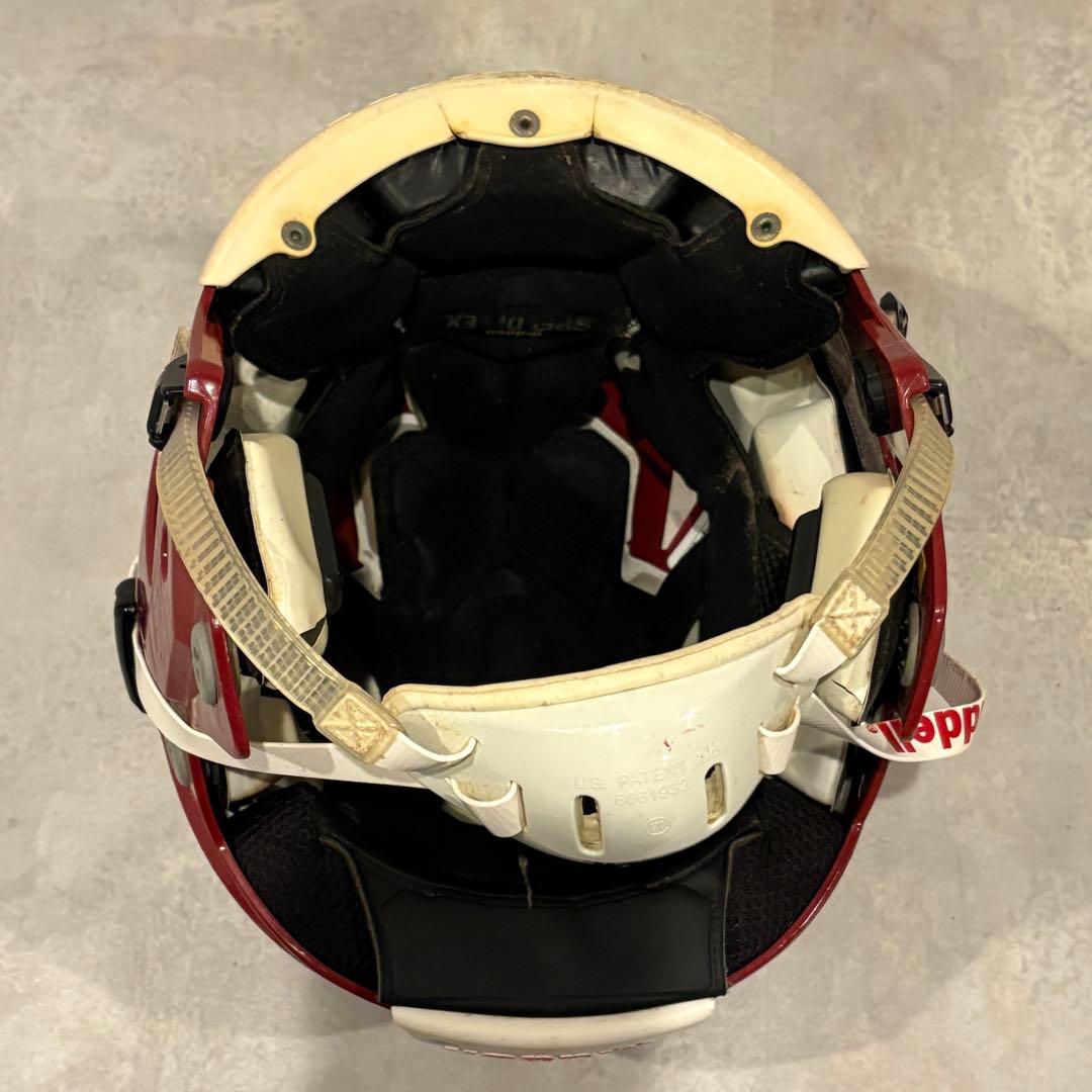 アメフト　riddell 肉球　78番　立命館大学　パンサーズ　ヘルメット