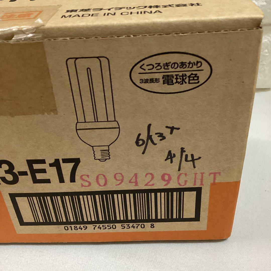 S2 未使用　TOSHIBA EFD15EL/13-E17 13W蛍光灯　10個