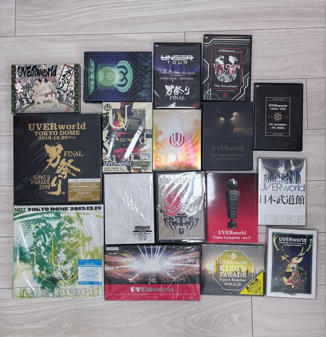 ゆ*ー様 UVERworld LIVE DVD セット売り