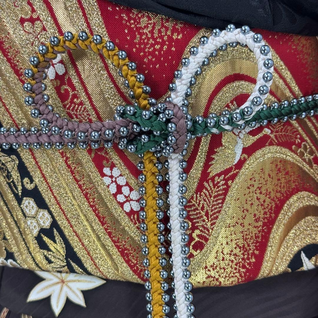 逸品 振袖8点フルセット 金駒刺繍 金彩 成人式 結婚式　謝恩会　卒業式