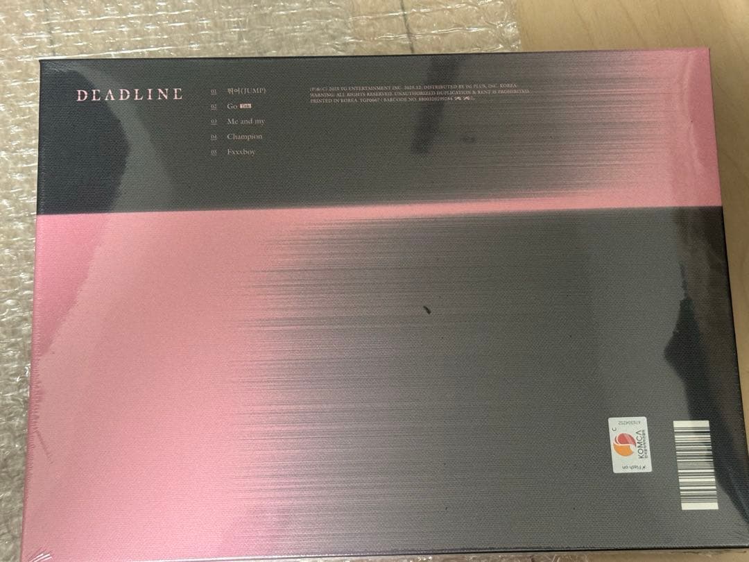 【新品未開封】BLACKPINK DEADLINE セット