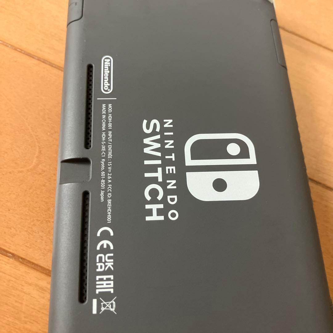 Nintendo Switch Lite グレイ/液晶画面フィルム＆充電器付き
