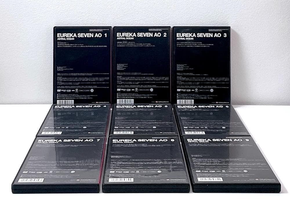全9巻セット DVD エウレカセブンAO 1〜9 ブックレット付き