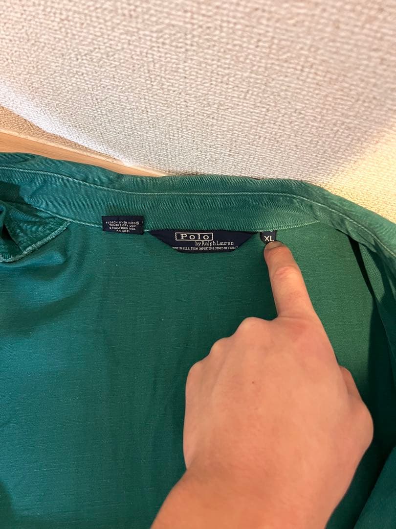 ポロラルフローレン スイングトップジャケット グリーン
