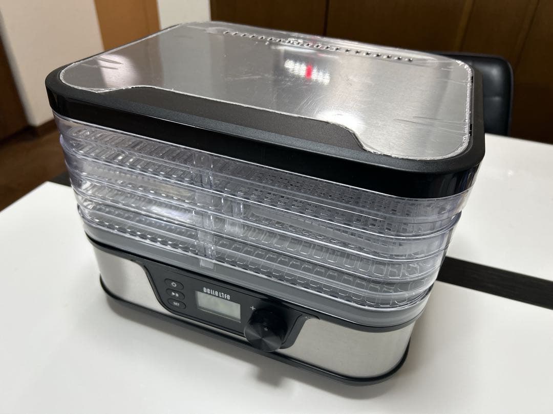 【美品】フードドライヤー BLF-400LCD-B Black 10L