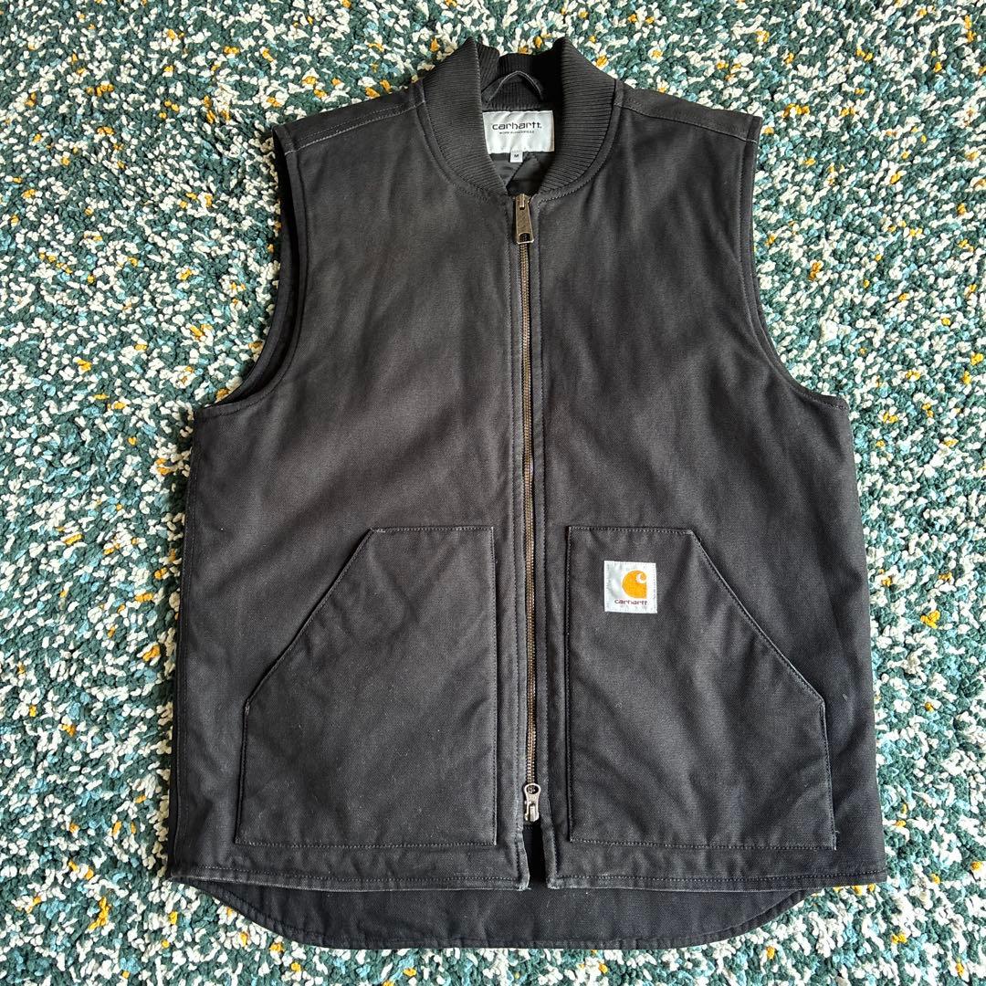Carhartt wipブラック ベスト Mサイズ