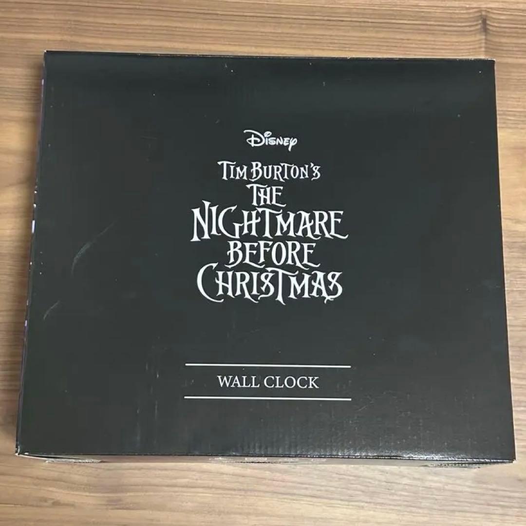 ディズニーストア ティム・バートン ナイトメアー・ビフォアリスマス 壁掛け時計