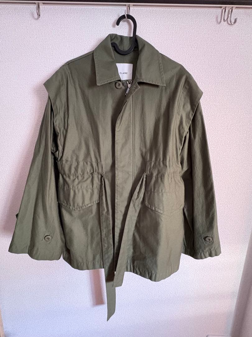 CLANE クラネ 2WAY MILITARY JACKET