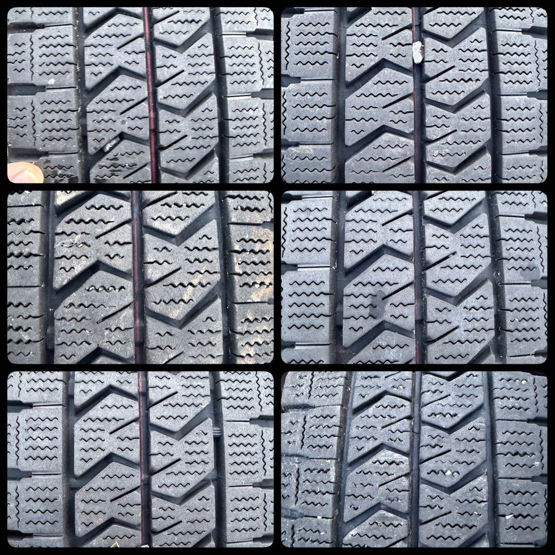 ✨2023年製ブリヂストン215/70R17.5スタッドレス6本 山7割あります