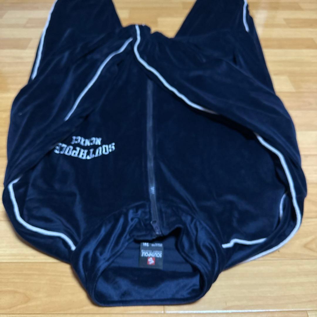サウスポール SOUTHPOLE ベロア セットアップ 上下