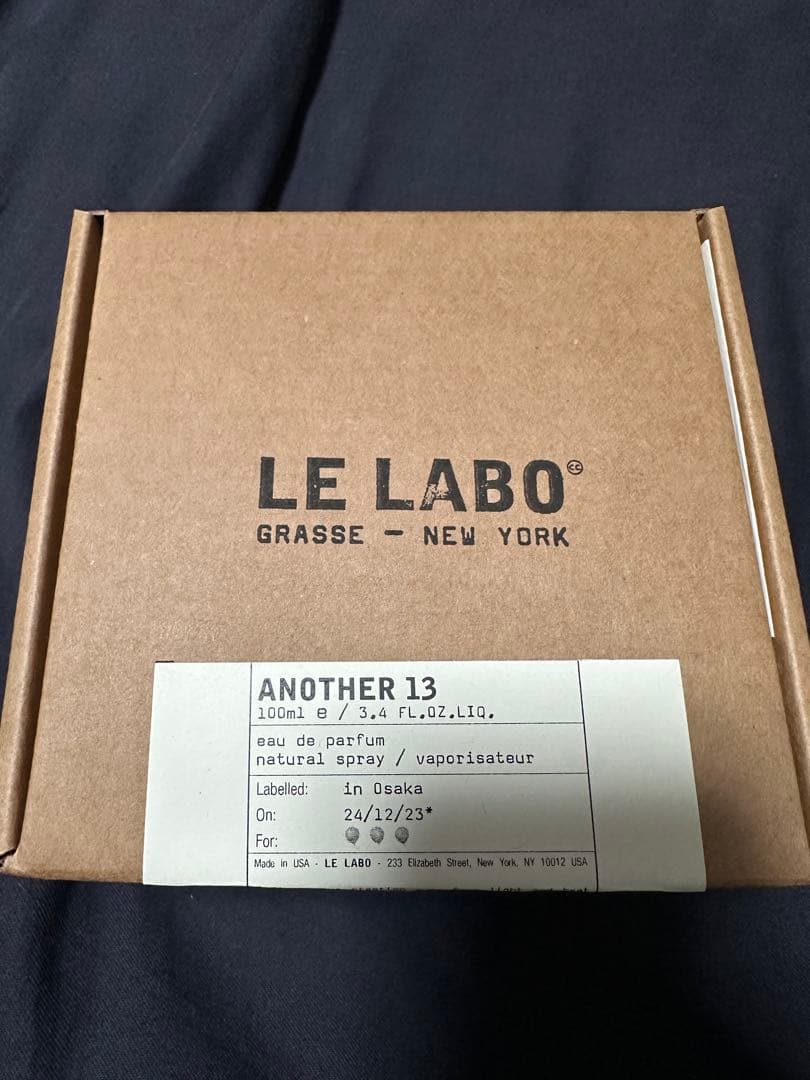 【最終値下げ】LELABO アナザー13 100ml