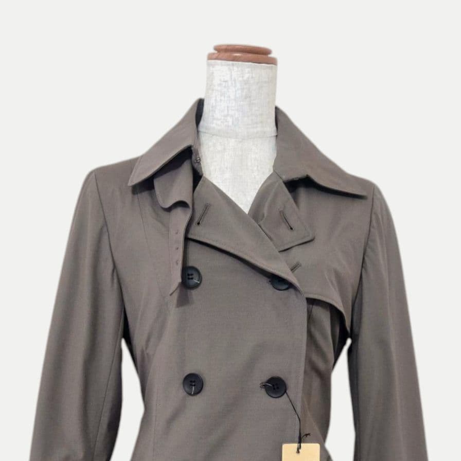 【新品タグ付】COMME CA DU MODE　トレンチコート　9号　ブラウン系