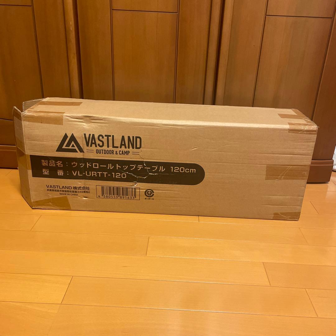 L*d様 VASTLAND 天然木　120CM ウッドロールトップテーブル