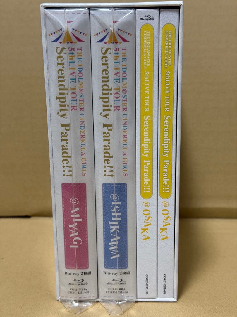 アイマス シンデレラガールズ5thLIVE Blu-rayセット
