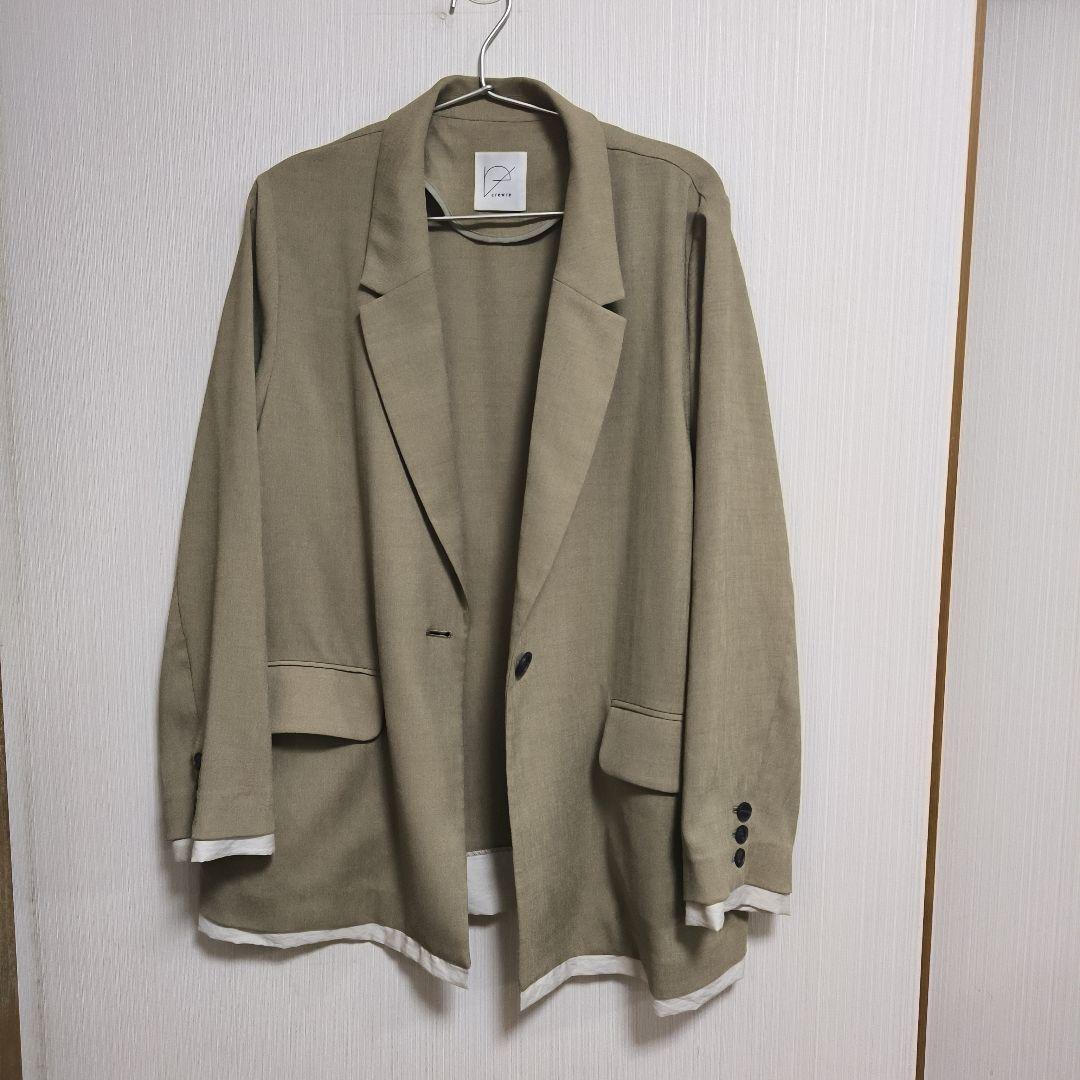 【完売品】crewre クルーレ レイヤードシアージャケット サイズ2