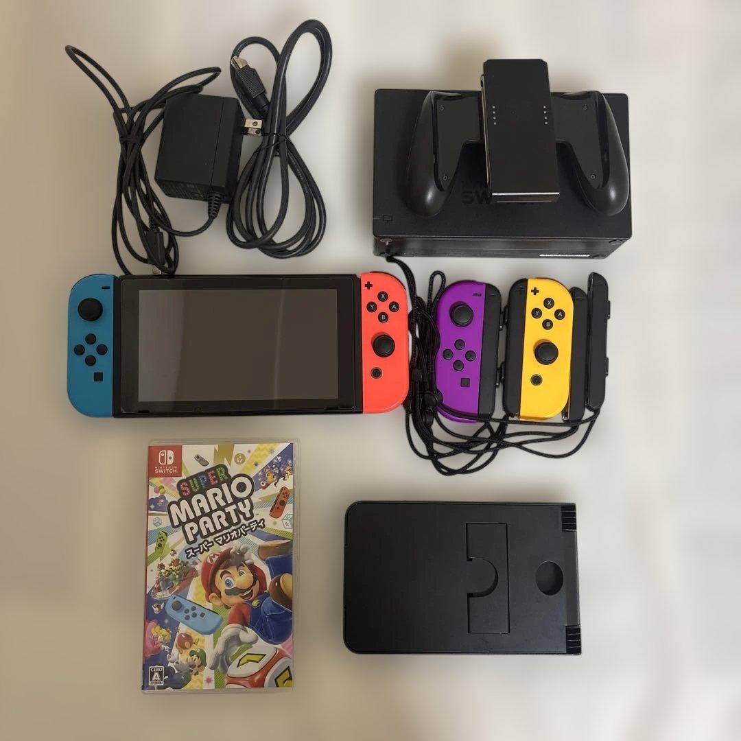 ニンテンドースイッチ　本体　マリオパーティーセット
