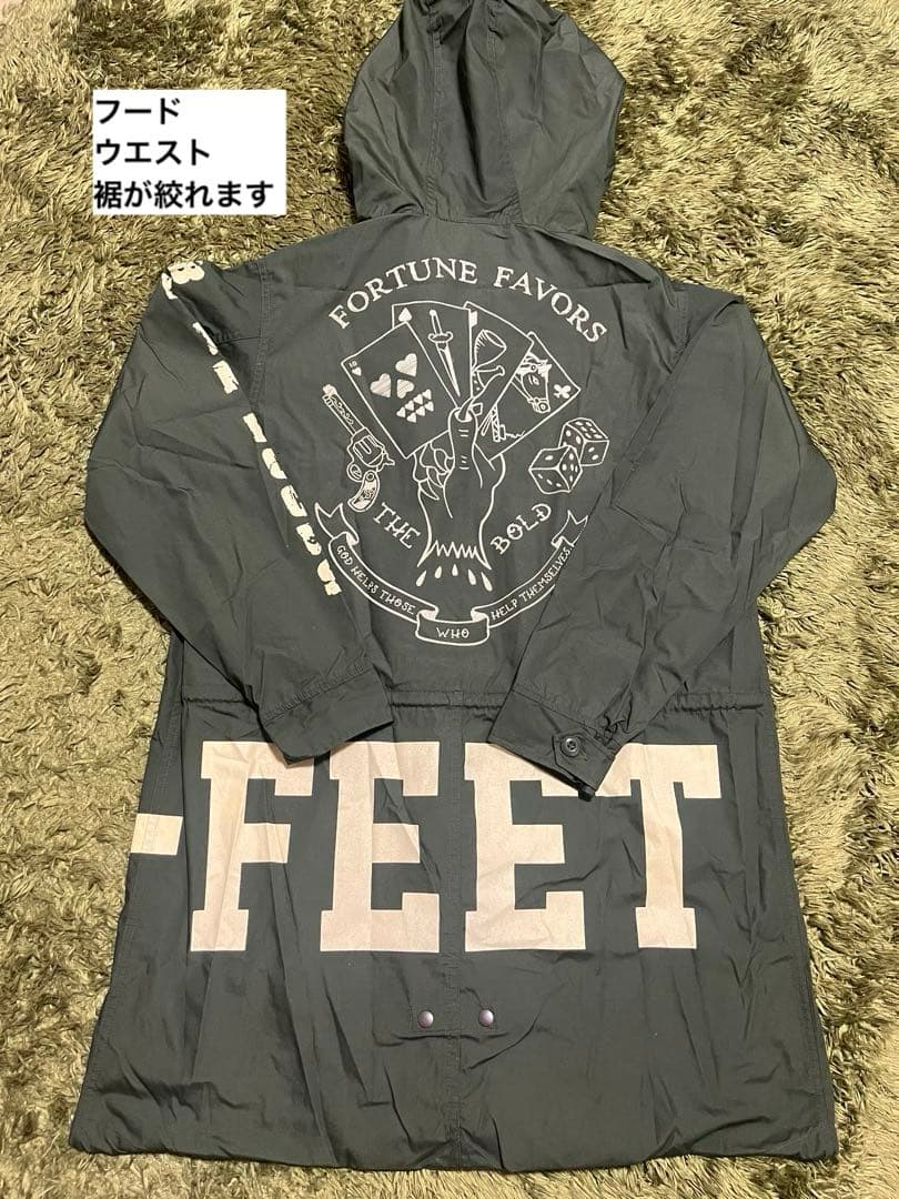美品★10-FEET 20周年記念　フーテッドモッズコート