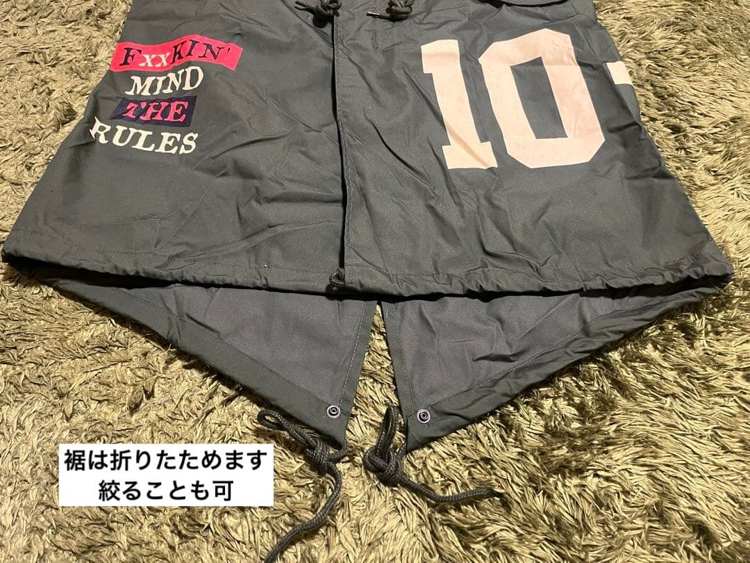 美品★10-FEET 20周年記念　フーテッドモッズコート