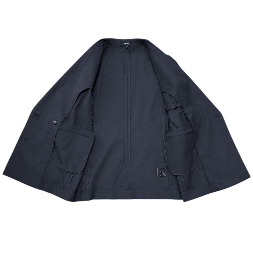 美品★Theory ダブルブレストジャケット ネイビー SIZE2