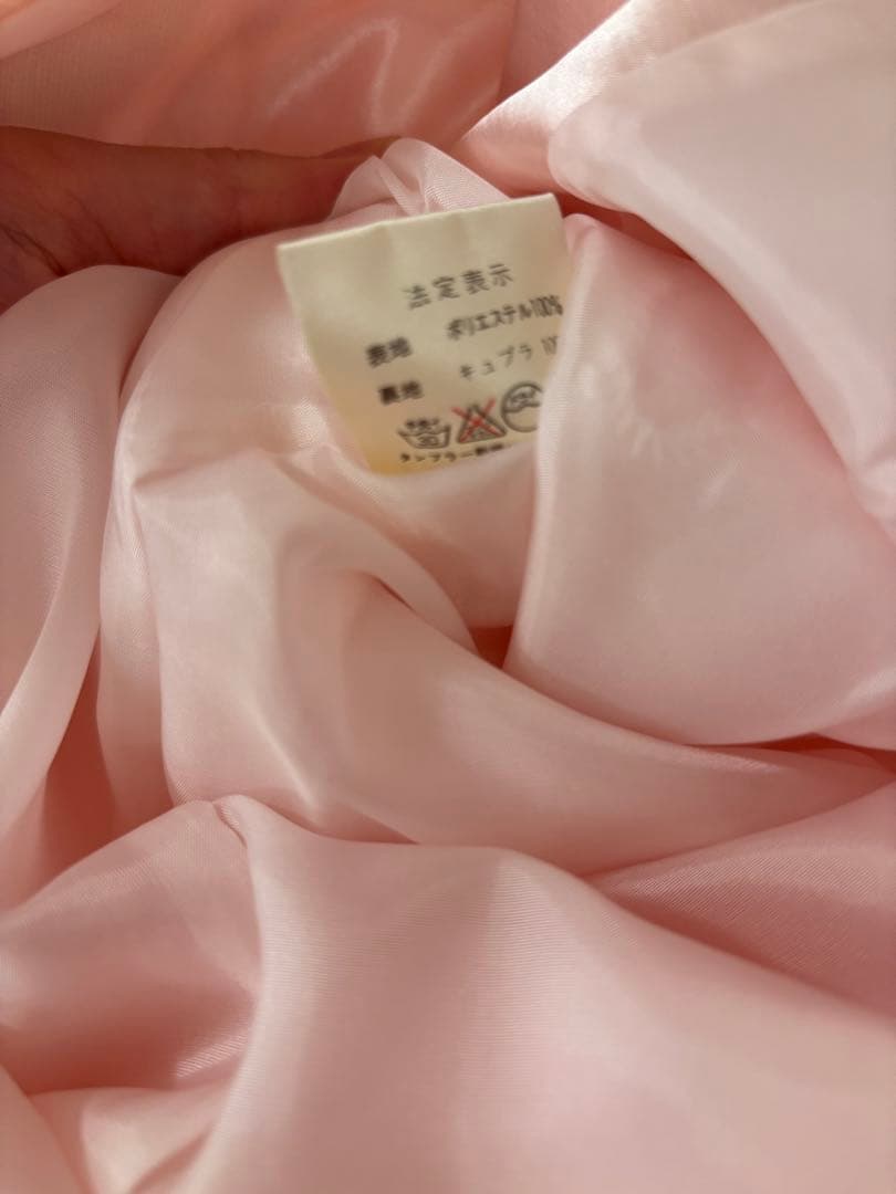 最終値下げ　Christian Dior ノーカラーサテンコート