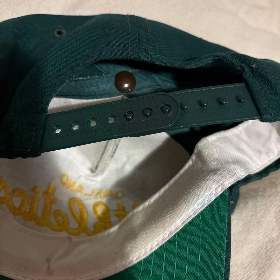 90s OAKLAND Athletics キャップ ダークグリーン