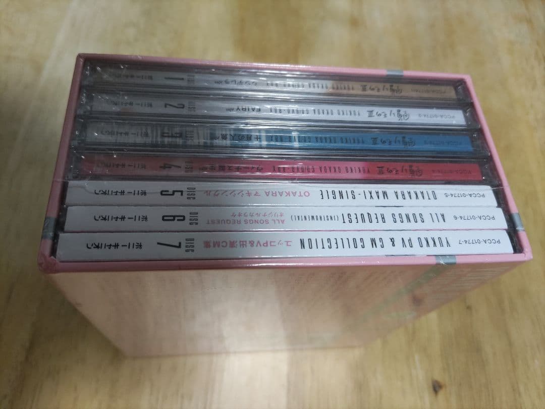 岡田有希子 CD/DVD-BOX「贈りものⅢ」新品・未開封！