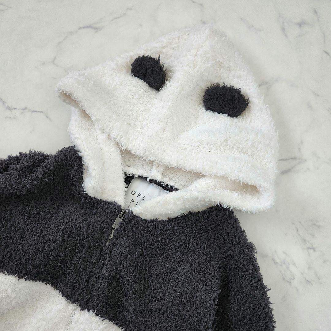 新品✨ジェラートピケ HALLOWEEN パンダモコパーカ パンツ セット