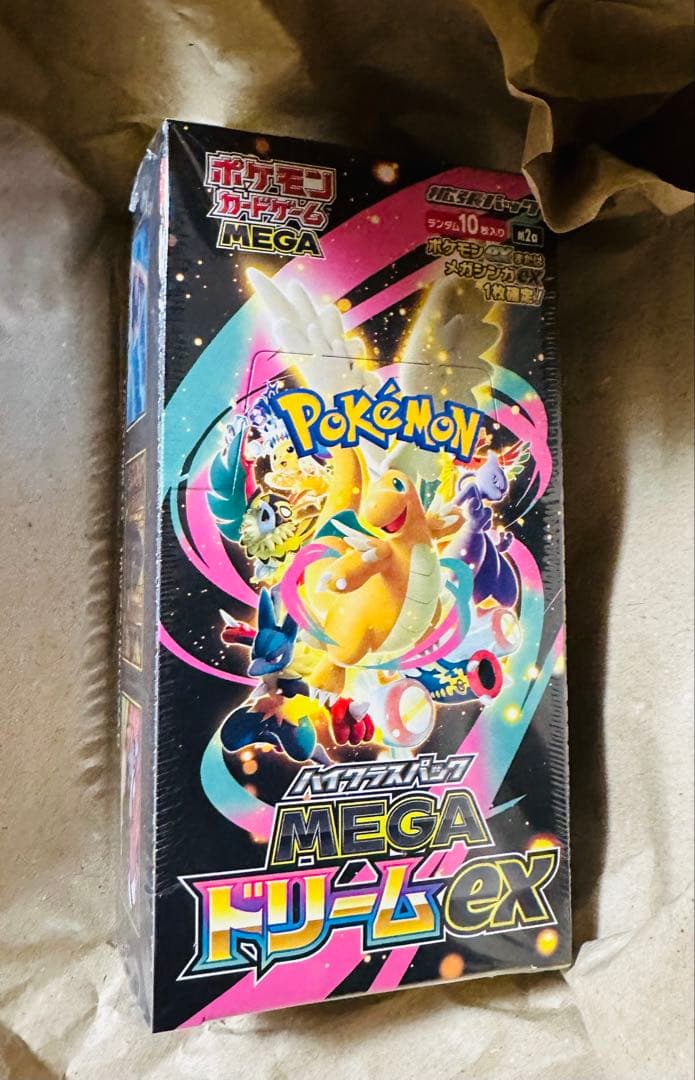 ポケモンカード ハイクラスパック MEGAドリームex 1BOX シュリンク付き