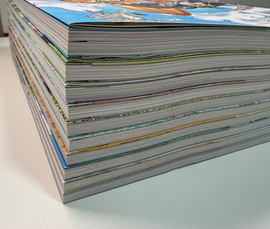 ONE PIECE ワンピース　イラスト集　COLOR WALK 1〜10