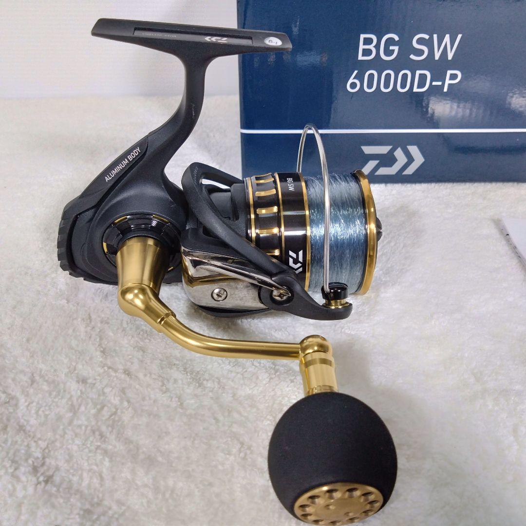 【美品】DAIWA ダイワ　スピニングリール　23BG SW 6000D-P