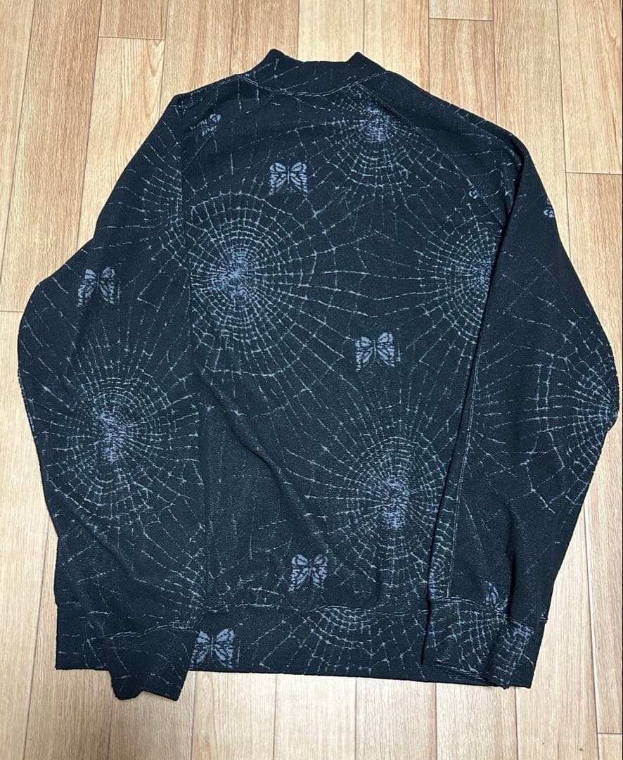 ジャケット・アウター needles RIB COLLAR TRACK JACKET BLACK