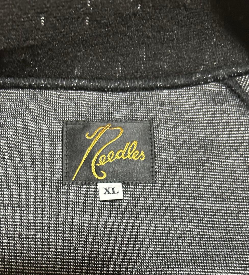 ジャケット・アウター needles RIB COLLAR TRACK JACKET BLACK