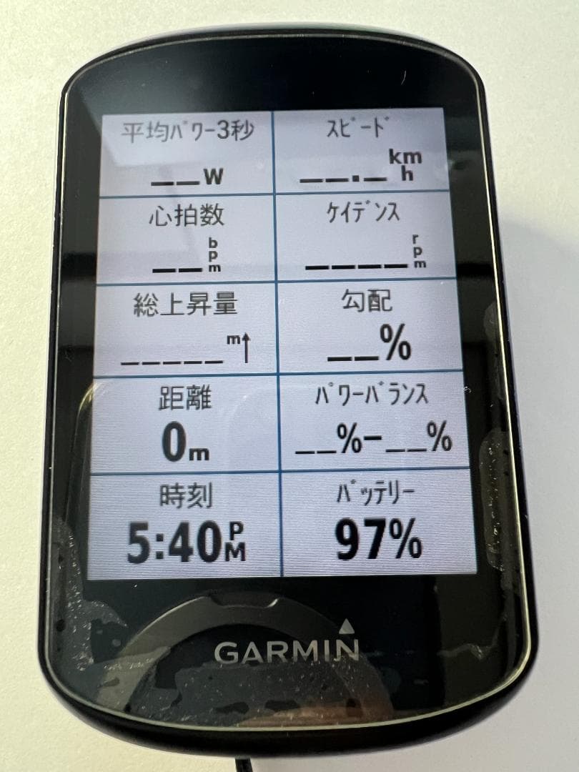 garmin edge530 サイクルコンピュータ