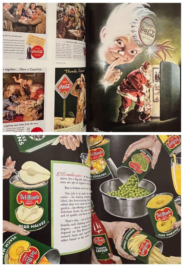 洋書 All-American Ads 40s 広告 スペースエイジ インテリア