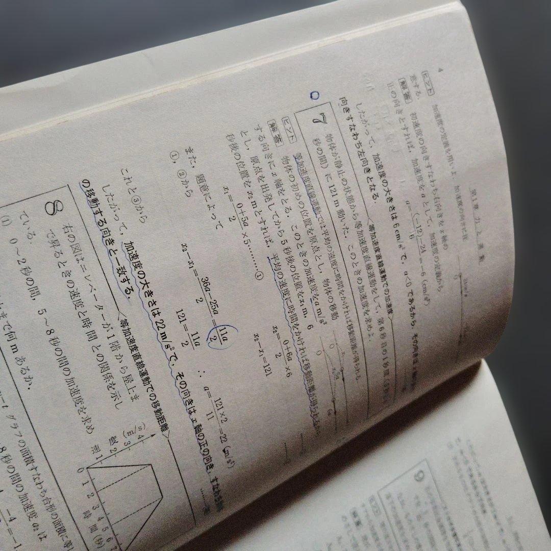 物理[I・II]根底500題　1976年初版第5刷発行　中込八郎　聖文社