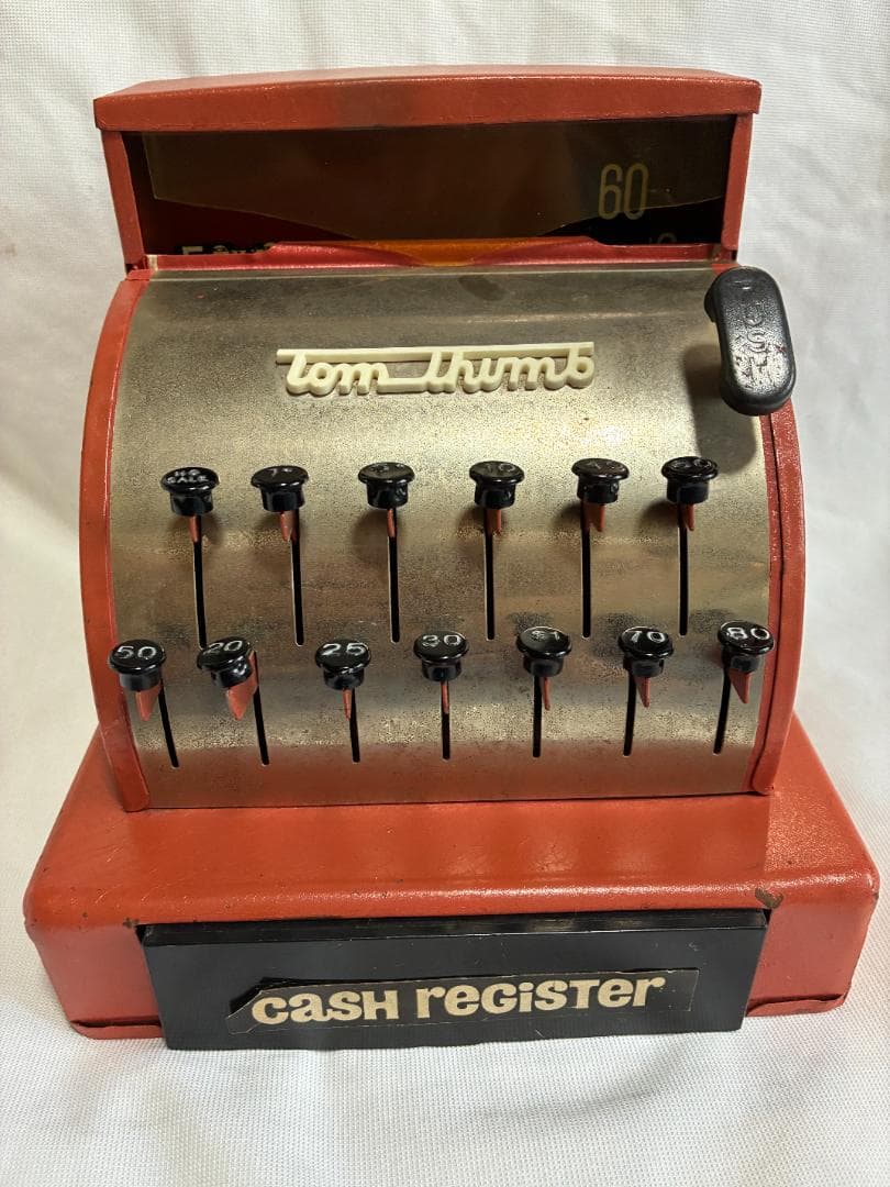 ヤ*ト様 レトロ Tom Thumb社製 キャッシュレジスター アンティークトイ