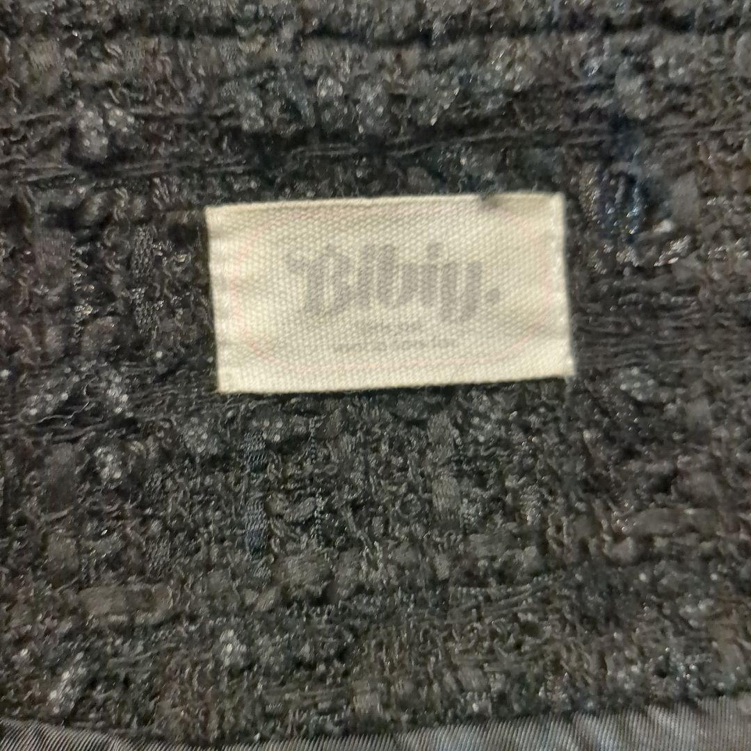 【Bibiy】 ELISE TWEED JACKET (Black) 黒