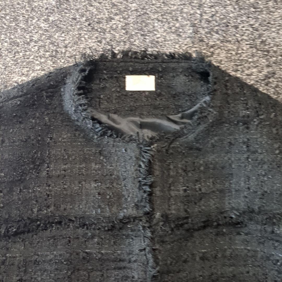【Bibiy】 ELISE TWEED JACKET (Black) 黒