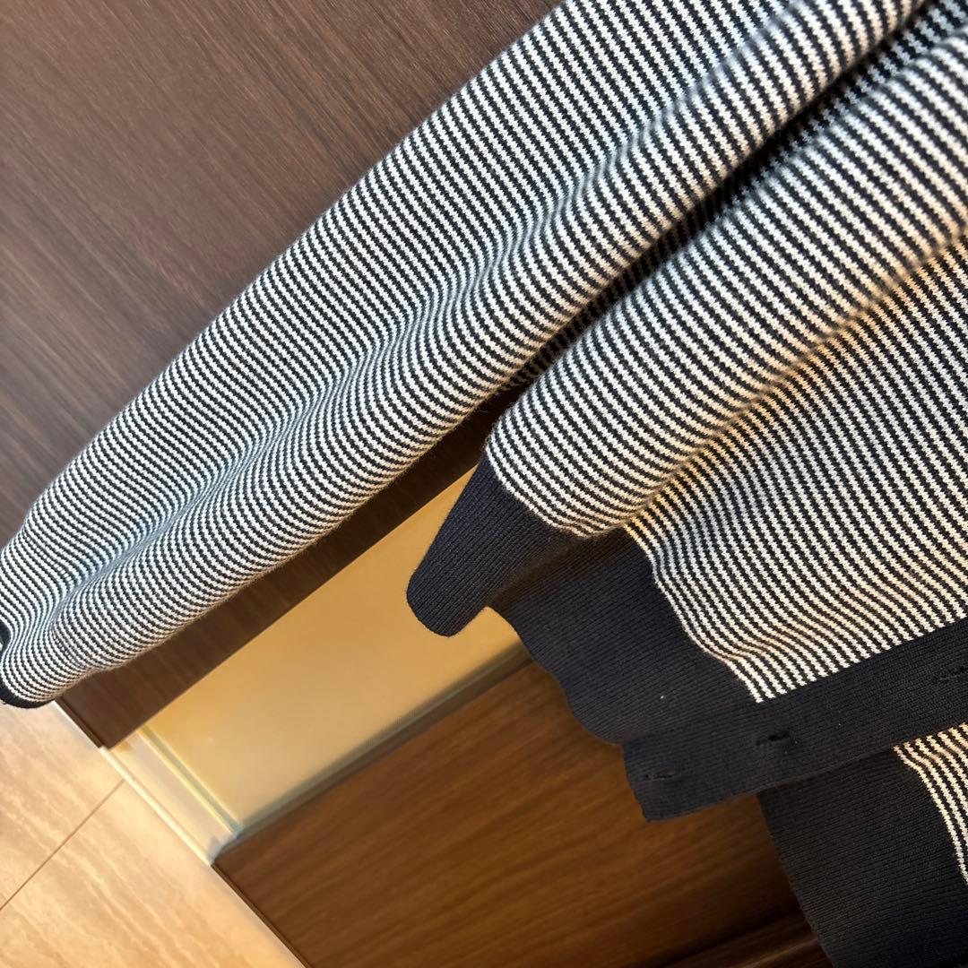 CABaN コットンカシミヤ クルーネックカーディガン　美品