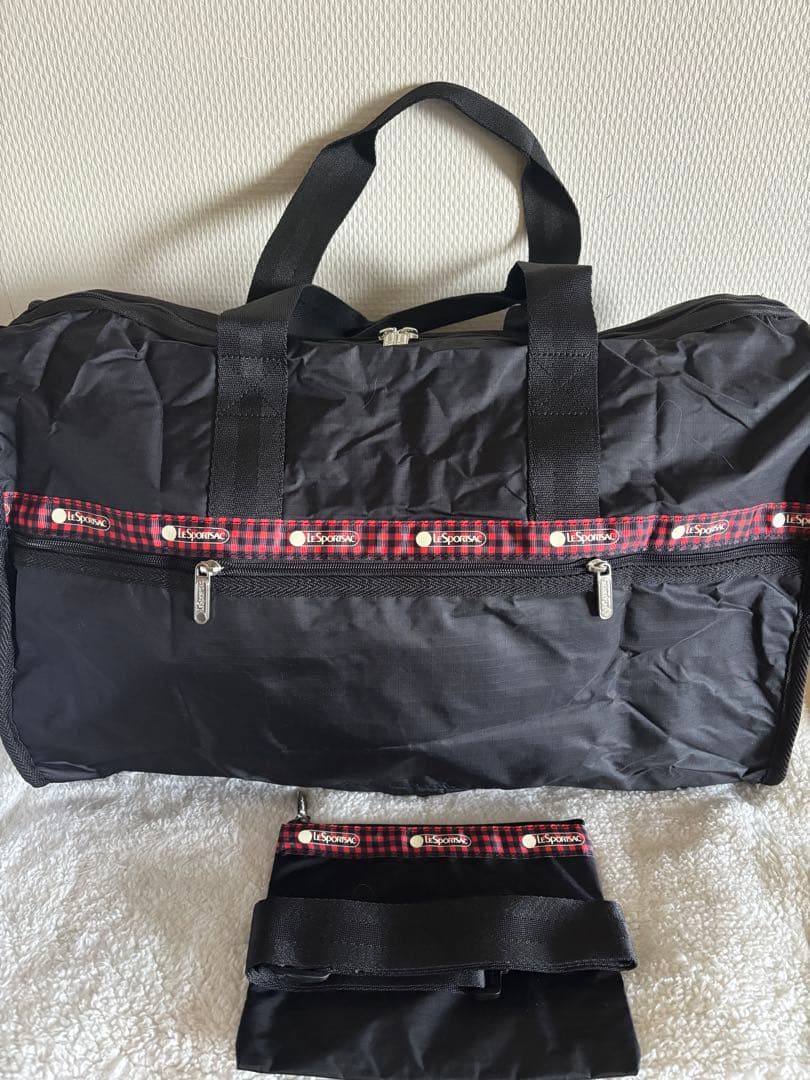 【タグ付き新品】レスポートサック × ハローキティ ボストンバッグ 大容量