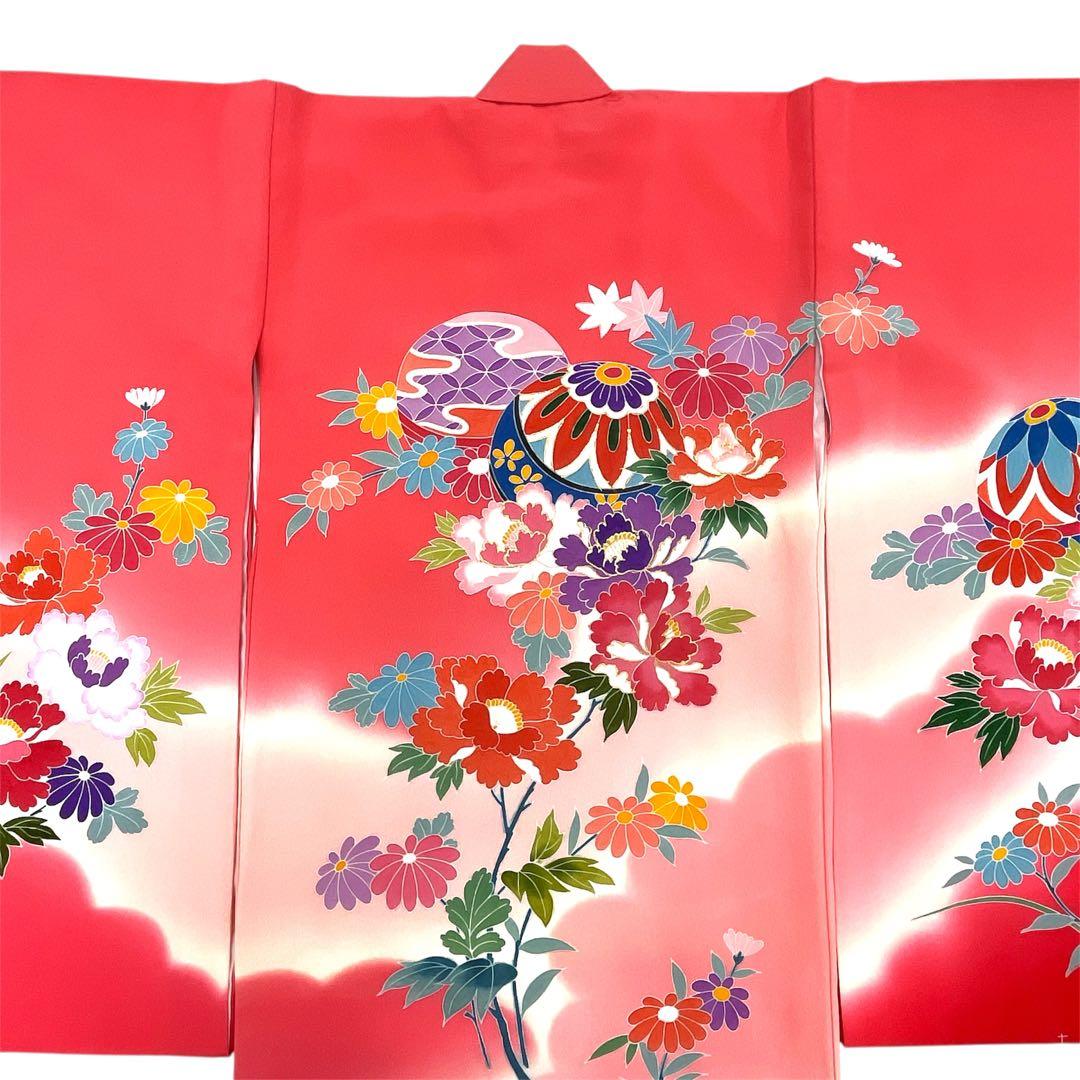 ◎mk-2304　未着用　女児　御祝着　お宮参り　　10-6