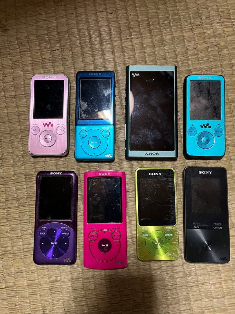 Sony Walkman ポータブルプレーヤー 8台セットジャンク品