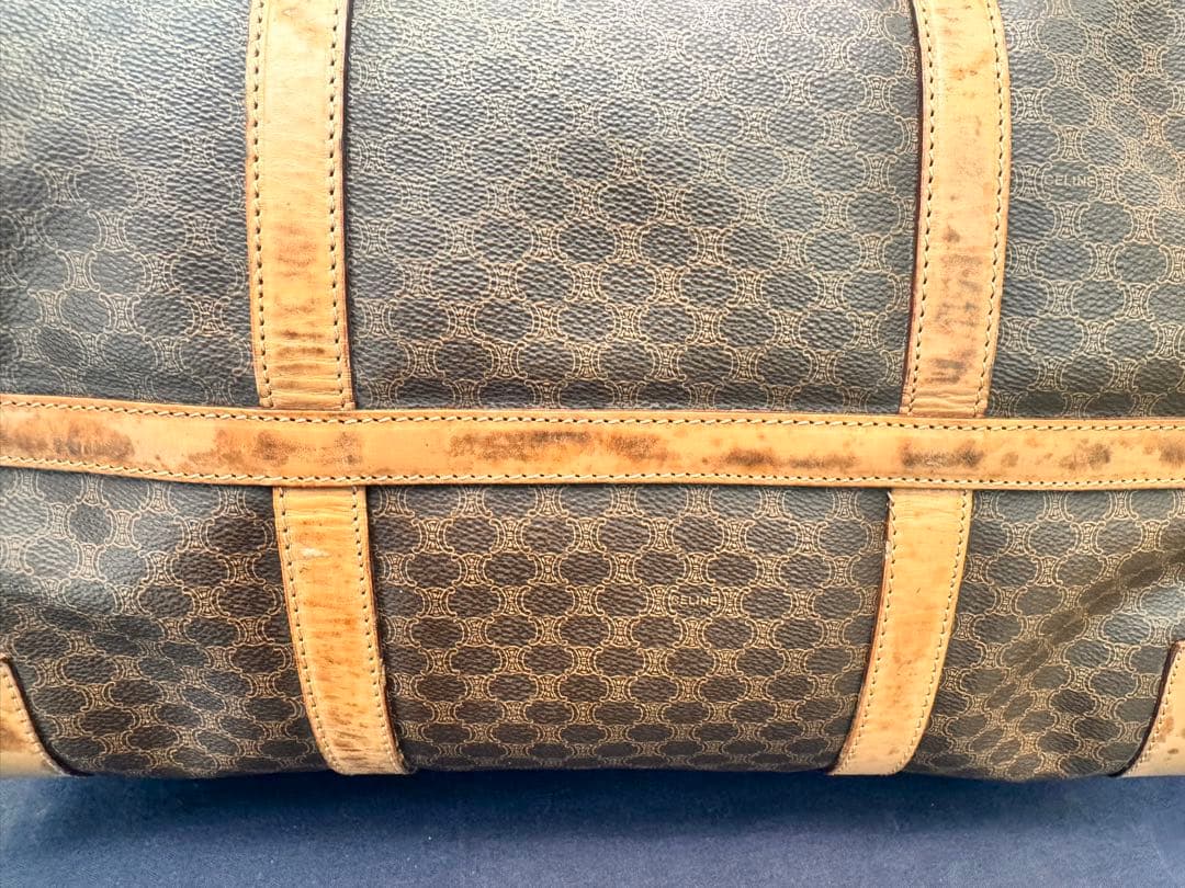 CELINE レザー ボストンバッグ
