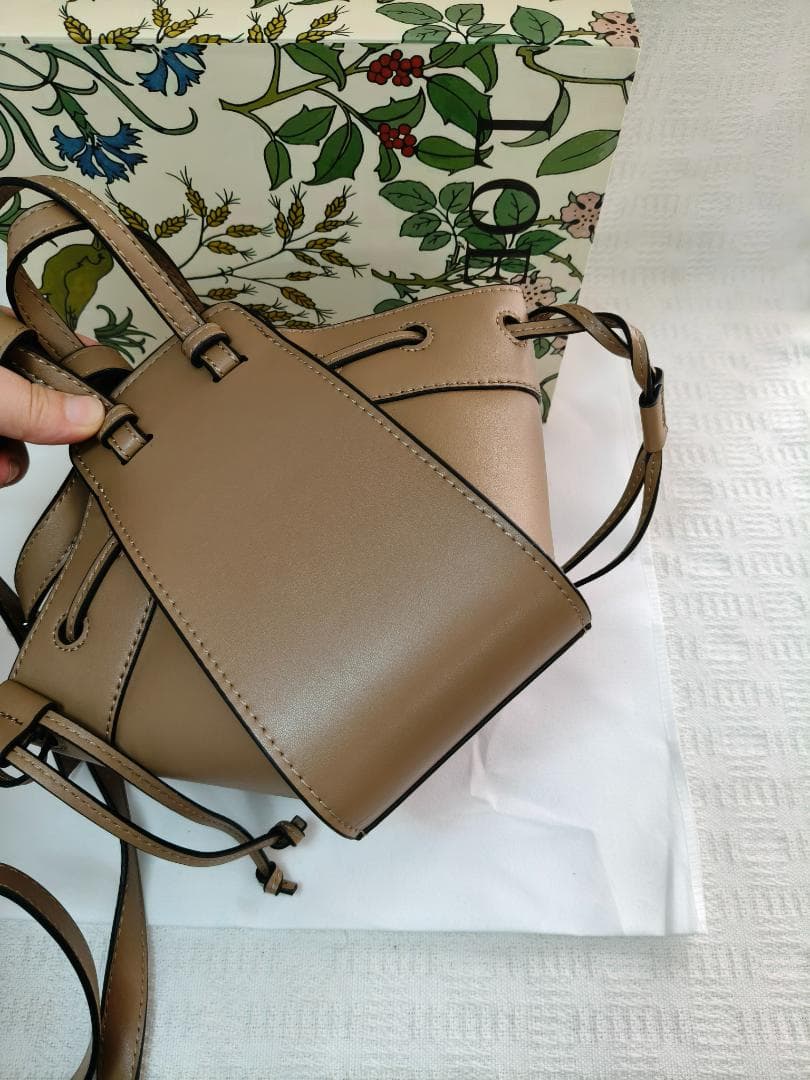 トートバッグ【美品】ハンドバッグ カーキ