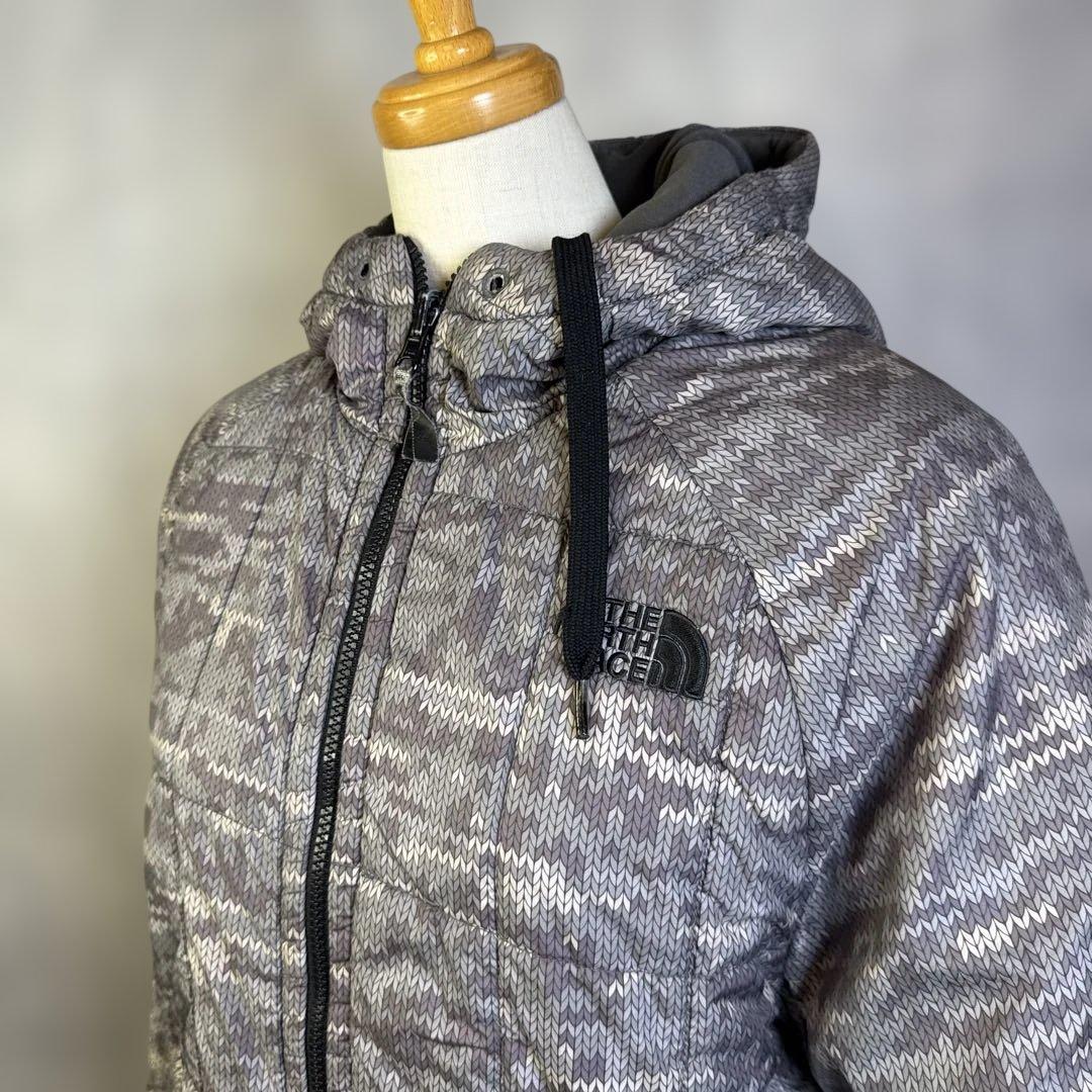 The North Face キルティングジャケット グレー系