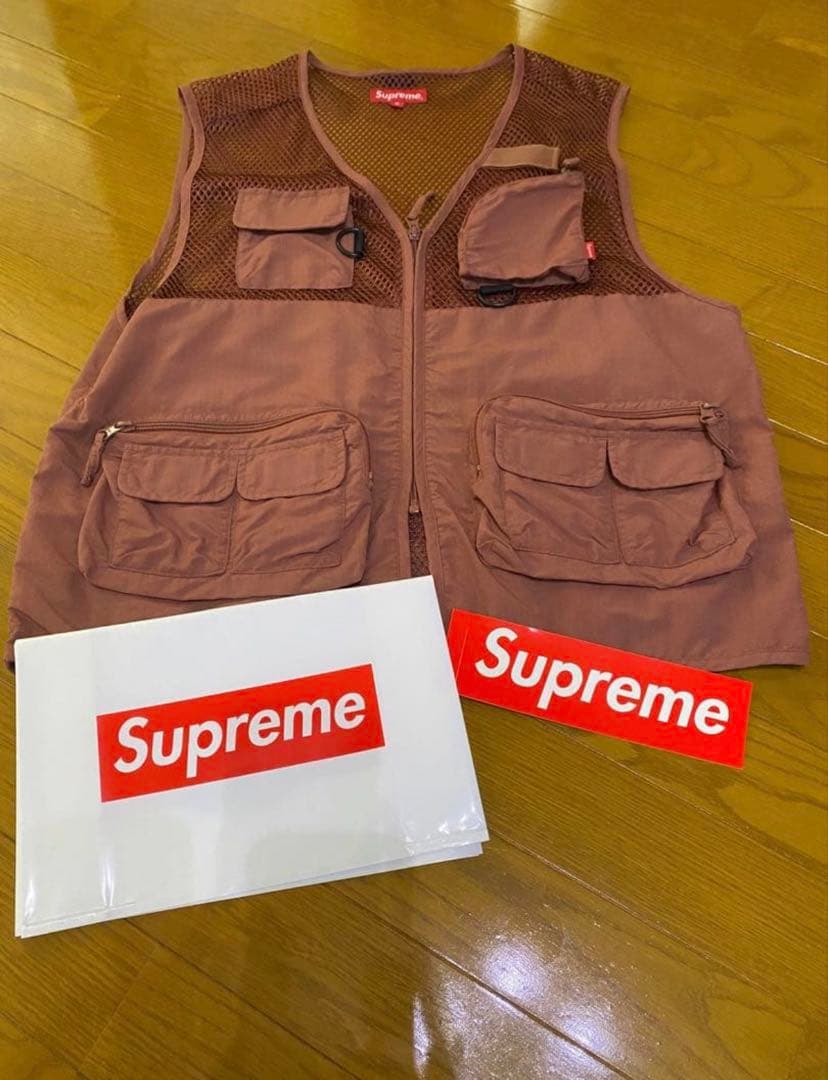 Supreme メッシュカーゴベスト