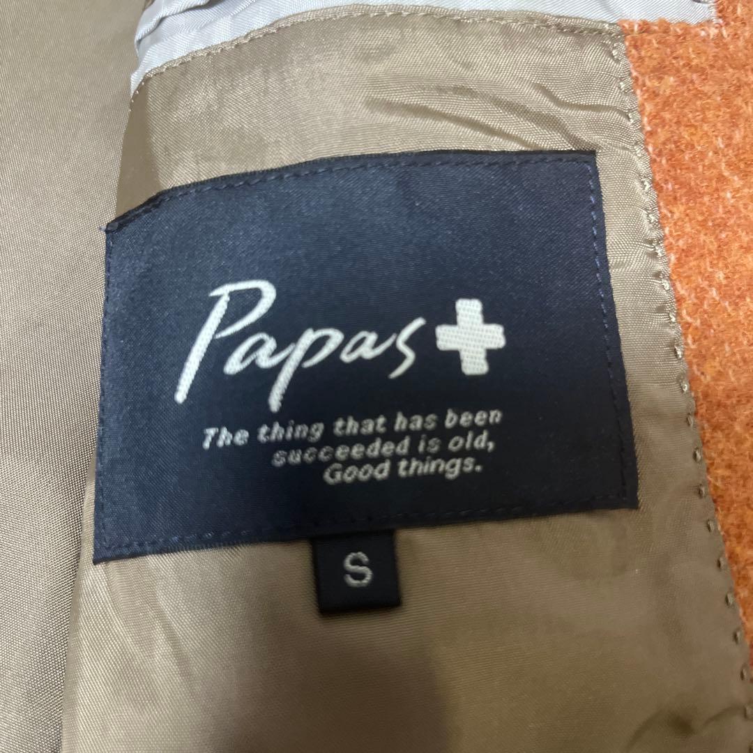 【カシミヤ混】Papas+ Loro Piana 3B テーラード ジャケット